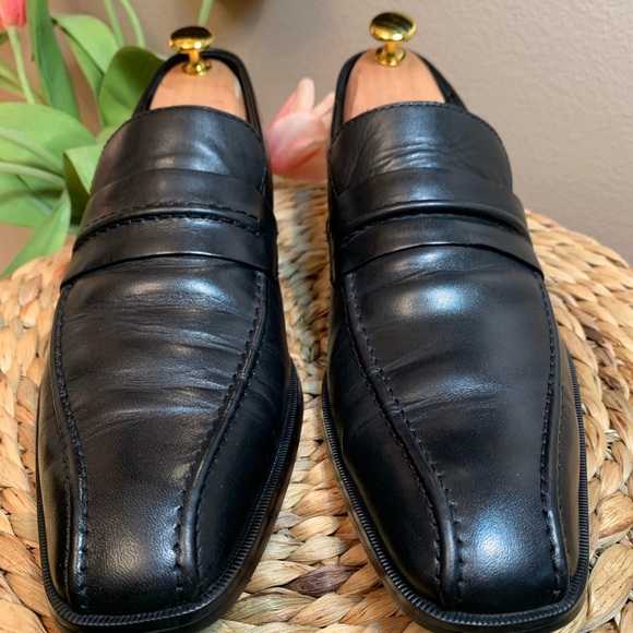 Calvin Klein Black Slip On Dress Loafer - Picture 1 of 8